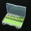 Battery Holder Storage Box Transparent Large Capacity Portable 48Pcs AA AAA Rechargeable Container Organizer for Home