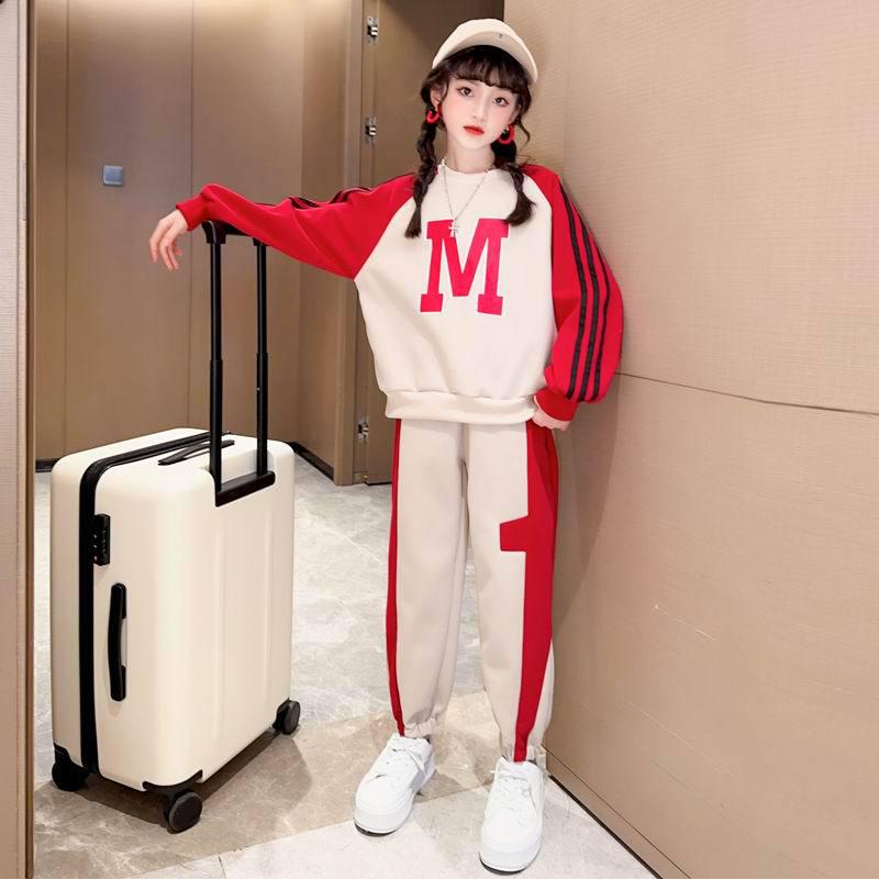 

Модный комплект толстовки для девочек Весна 2025 150 cm