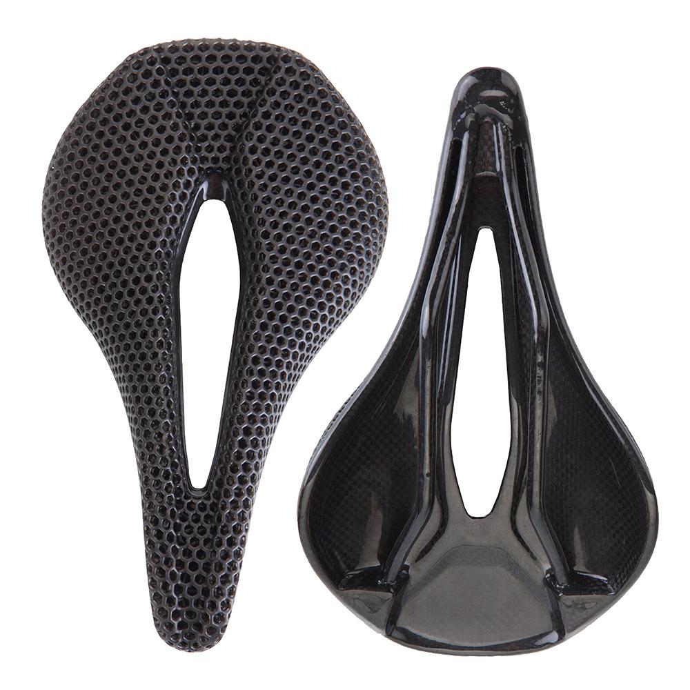 Bicycle 3D Technology Prints Carbon Fiber Road Mountain Bike Honeycomb Seat Saddle Pad