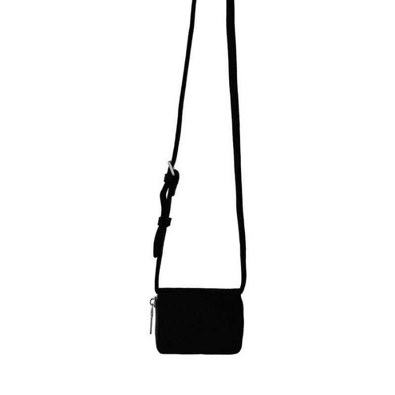 Neue kleine quadratische Tasche, Damen-Umhängetasche, hochwertiges Wechselgeldtäschchen, einfache Einzel-Schulter-Lippenstift-, Kopfhörer-, Mini-Wildledertasche.