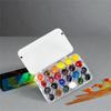 24 Grids Mini Watercolor Palette Acrylic Paint Box Art Supplies Watercolor Paint Tray  Offices