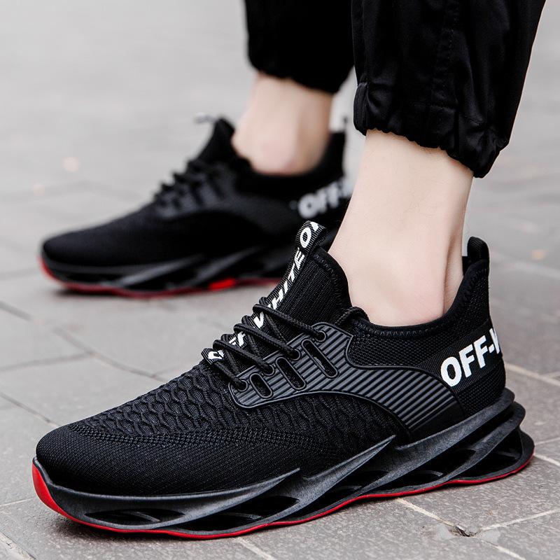 Men's Shoes Autumn New Fashion Trend Fly-woven Running Shoes Youth Outdoor Daily Foot Sports Shoes