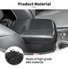 JWWY für 4runner Armlehnenbezug Hülle Polster Mittelkonsolenabdeckung Dekorationsleiste für 2010-2024 Toyota 4runner Innenzubehör, ABS Kohlefaser