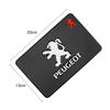 1Pcs Car Logo Non Slip Mat Auto Dashboard Sticky PVC Pad For Peugeot 208 3008 308 2008 207 107 508 607 106 406 407 307 206 301 4 MM36