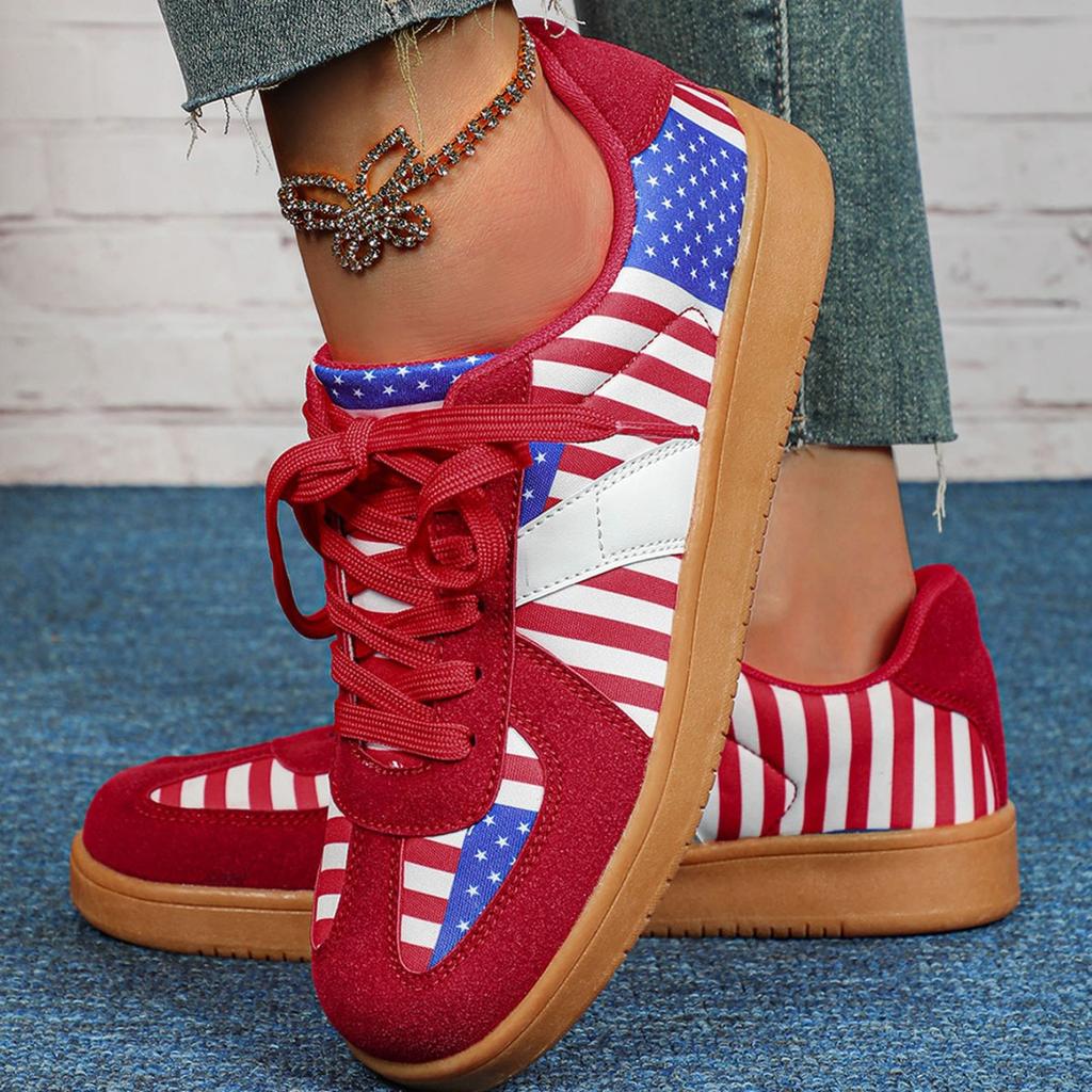 Women Retro Sneakers Versatile Leisure Shoes Men's Walking Jogging Shoes Casual Sports Shoes  Ins Trendy PU Leather Flats