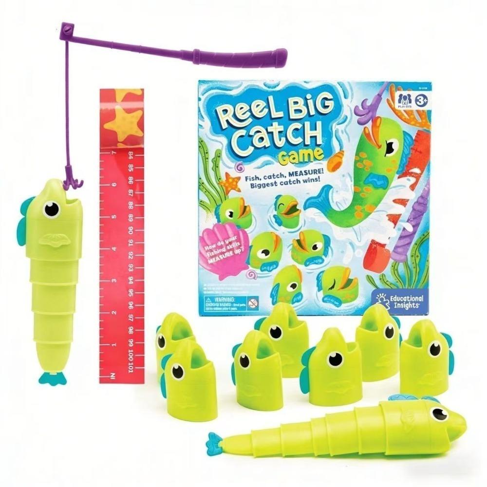 

Retractable Educational Fishing Game Set Parent-Child Interactive Board Game Style Retractable Fish Toy Intellectual Development