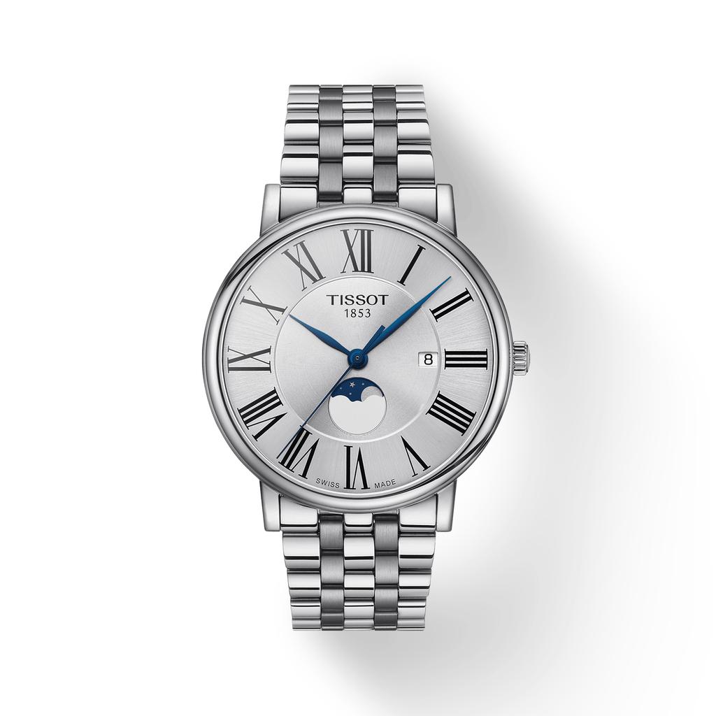 Tissot Stainless Steel silver Dial Men's Fashion Watch T122.423.11.033.00