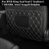 Autositz Anti-Tritt-Matte Sitzrücken-Schutzmatte Zubehör Für BYD King Seal Seal U Sealion 6 7 SHARK Atto3 Seagull Dolphin