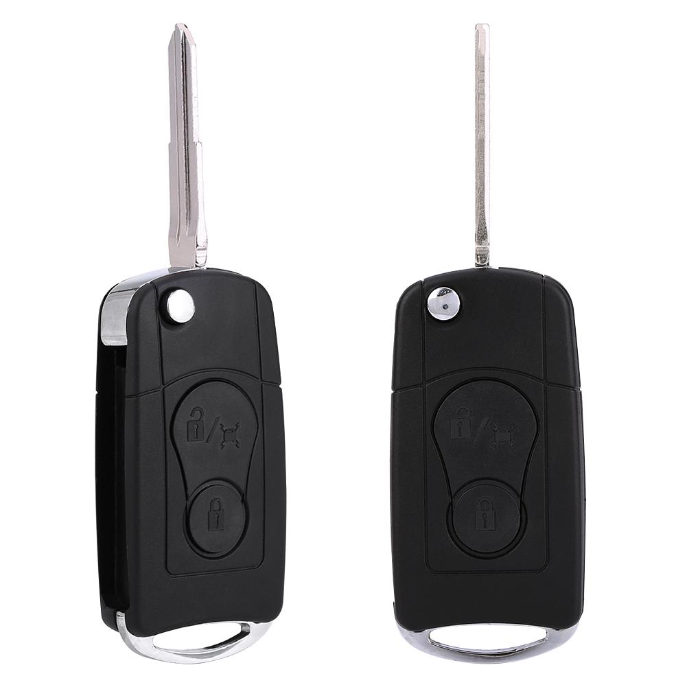 Key  , 2 Buttons Car Remote Key Fob   Case High Quality ABS Material sy Installation for Ssangyong Actyon Kyron Rexton
