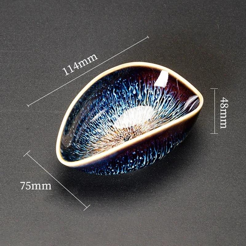 Tea Scoop Leaf Loose Vessel Porcelain Chinese Kung Shovel Fu Teaspoon Ceramic Matcha Coffee Japanese Accessory He