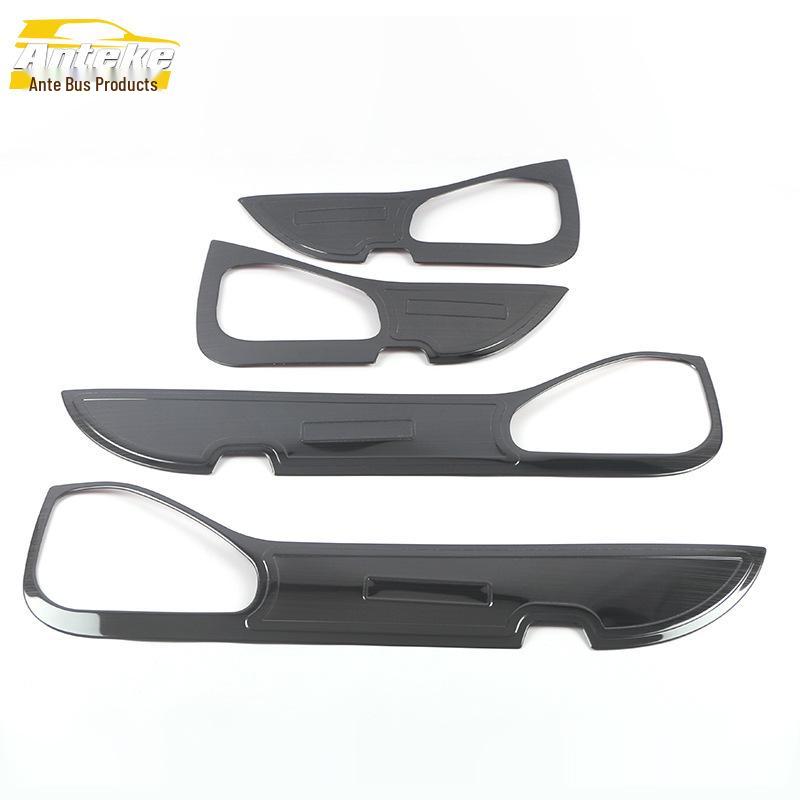 Stainless Steel Anti-Kick Plate for Pajero Sport Door Armrest, Decorative Sticker for 20 Models