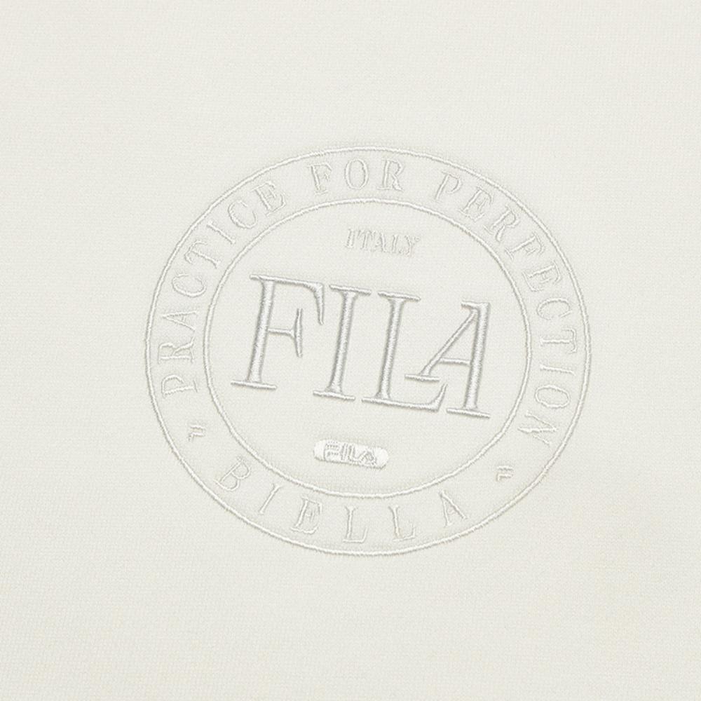 Fila Tennis Fashion Classic Simple Retro Sports Casual Comfortable Versatile Knitted Crew Neck Loose Pullover Sweatshirt Men sweatshirt A11M543211FWT