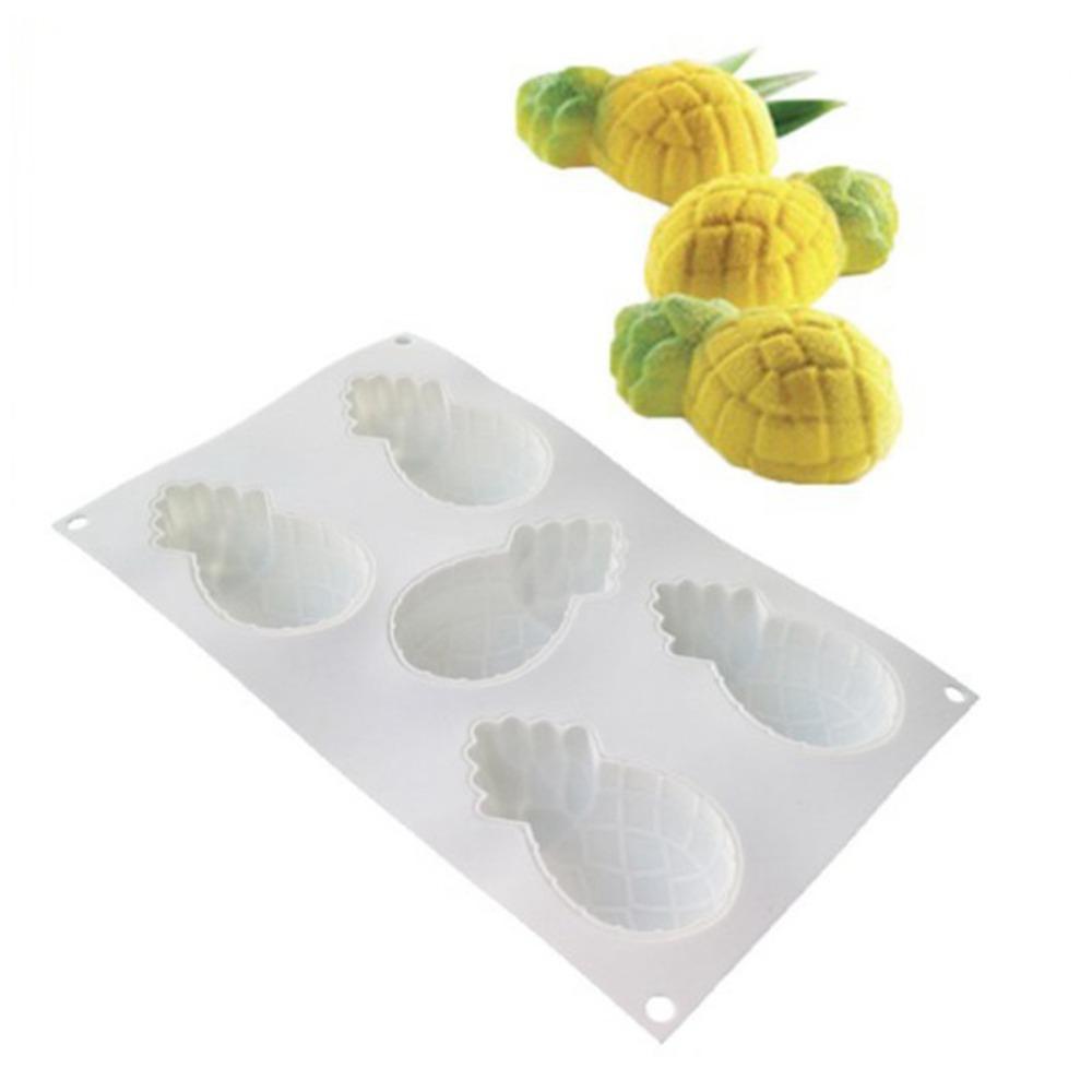 Non-stick Fruit Shape Dessert Mold Silicone Realistic Fruit Baking Mold  Party Pastry