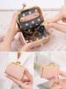 Mini Jewelry Boxportable Solid Color Coin Purse Storage Boxwith Kiss Lock Travel Essential Ring Box Suitable for Rings/necklaces