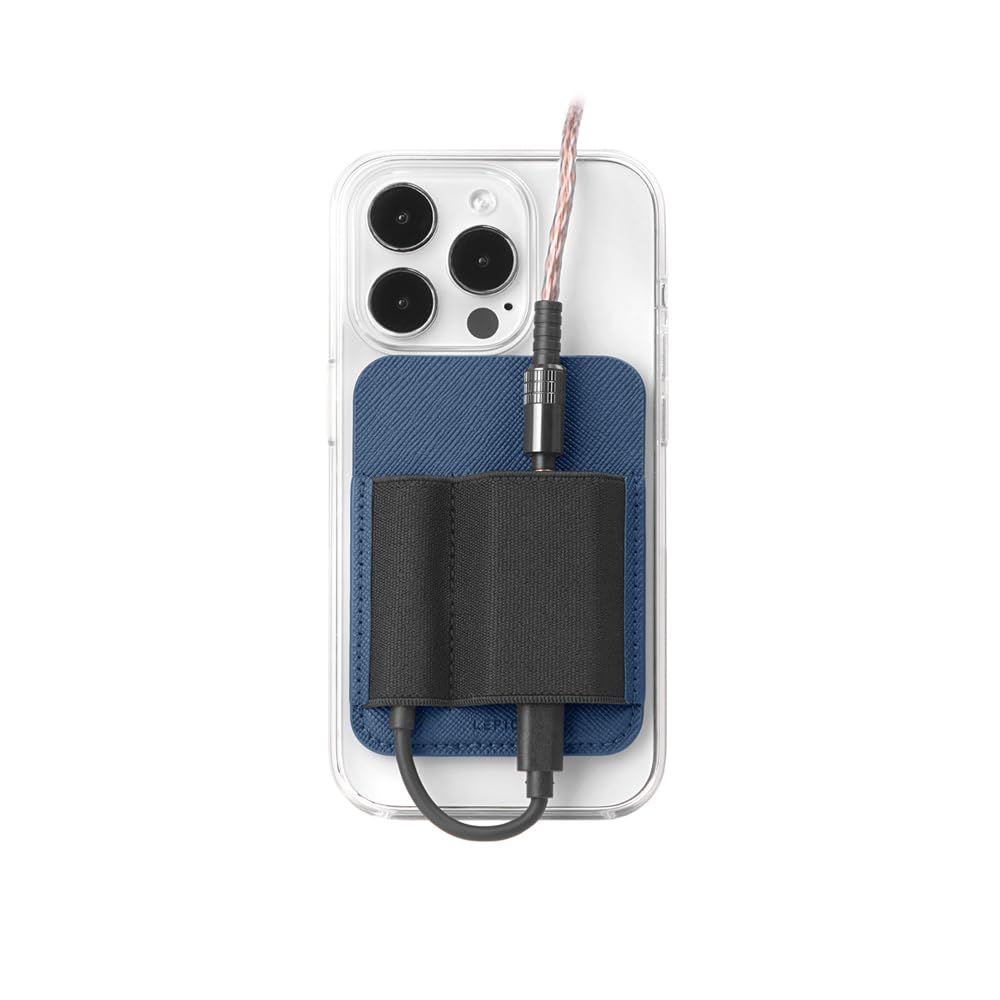 DAC Pocket for USB Navy [LEPIC POCKET] MagSafe-compatible DAC,