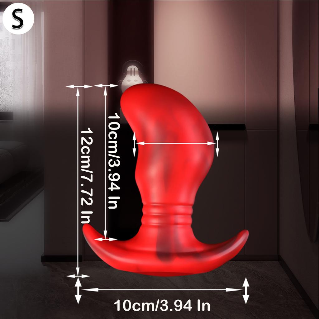 Wearable Huge ButtPlug Large Anal Plug G Spot Prostate Stimulation  Massage Anal Dilator Glitter Adult Sex Toys for Women & Men