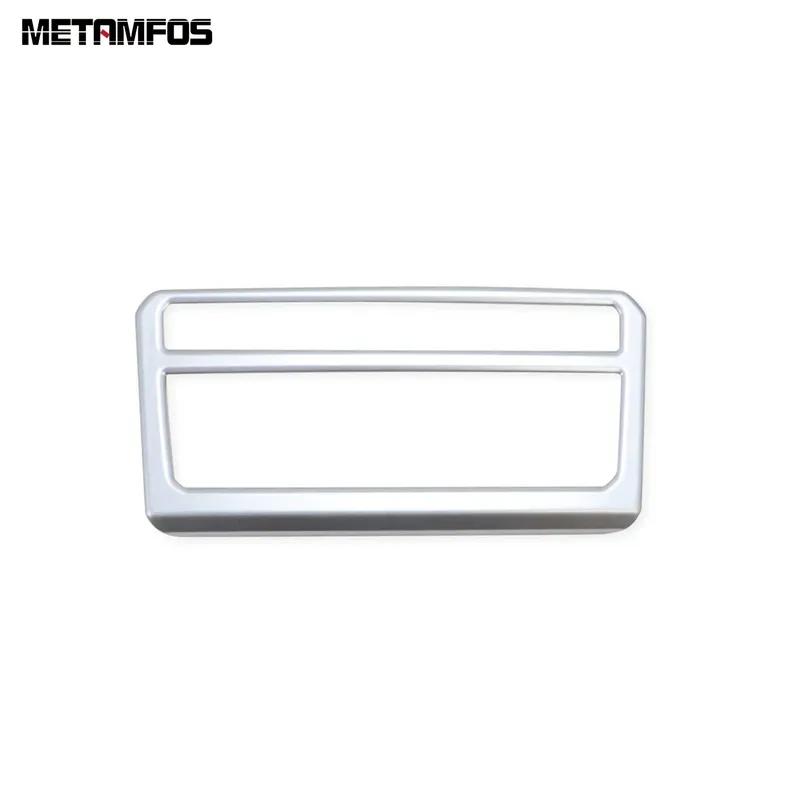 For VW Volkswagen T-cross Tcross - 2024 Air Condition Switch Button Panel Cover Trim Carbon Fiber Interior Accessories