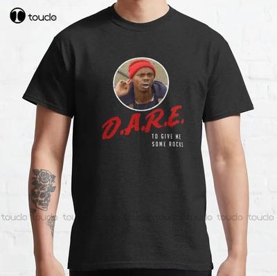 DARE Tyrone Biggums Rick James Dave Chappelle Classic TShirt Boys White T Shirts Custom Aldult Teen Unisex Xs5xl