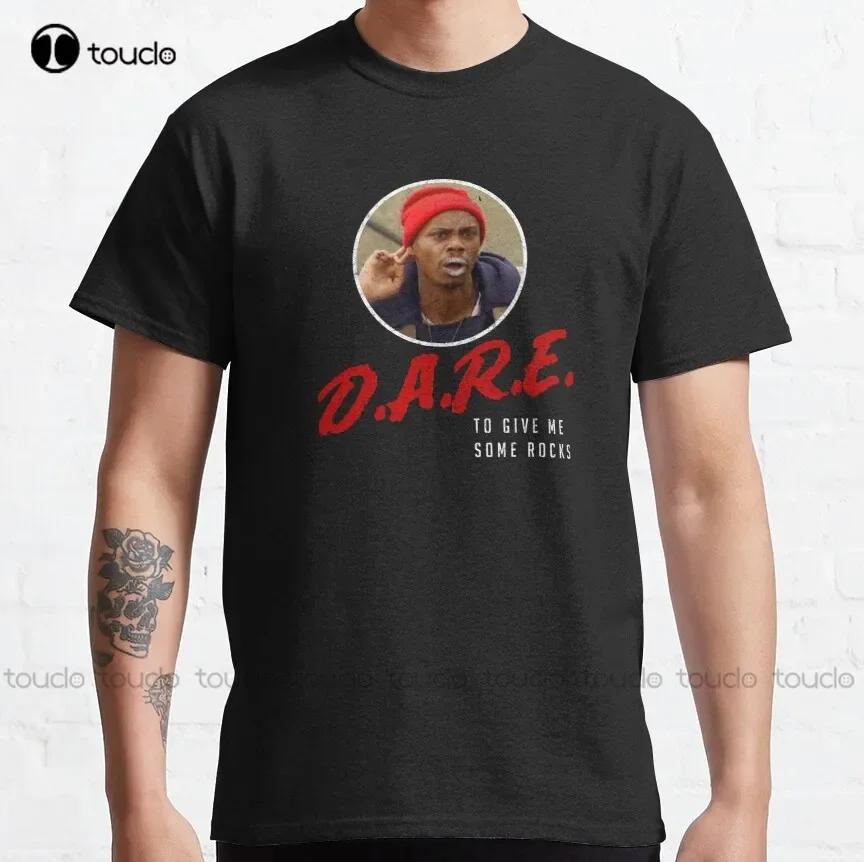 DARE Tyrone Biggums Rick James Dave Chappelle Classic TShirt Boys White T Shirts Custom Aldult Teen Unisex Xs5xl