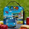 Tayo The Little Bus Lunch Bag  Casual Lunch Box For Women School Portable Zipper Cooler Bag Waterproof Thermal Lunch Bags