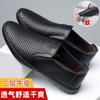 Leather Real Cowhide Sandals Men's Casual Men's Hole Shoes Summer Wear-resistant and Non-slip New Trendy Men's Shoes