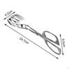 Buffet Kitchen Tongs Food Serving Scissors for Grilling Frying