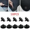 10pcs Auto Fastener Floor Mat Buckle Antiskid Pad Fastener Fastener Clips Skid Resistant Carpet Fixed Clamp Accessories