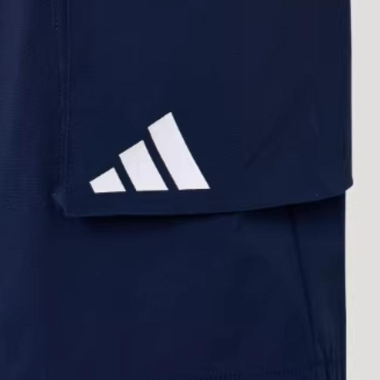 adidas Sports Lifestyle Lace-Up Solid Color Mid-Waist Casual Shorts Men Shorts KX4875