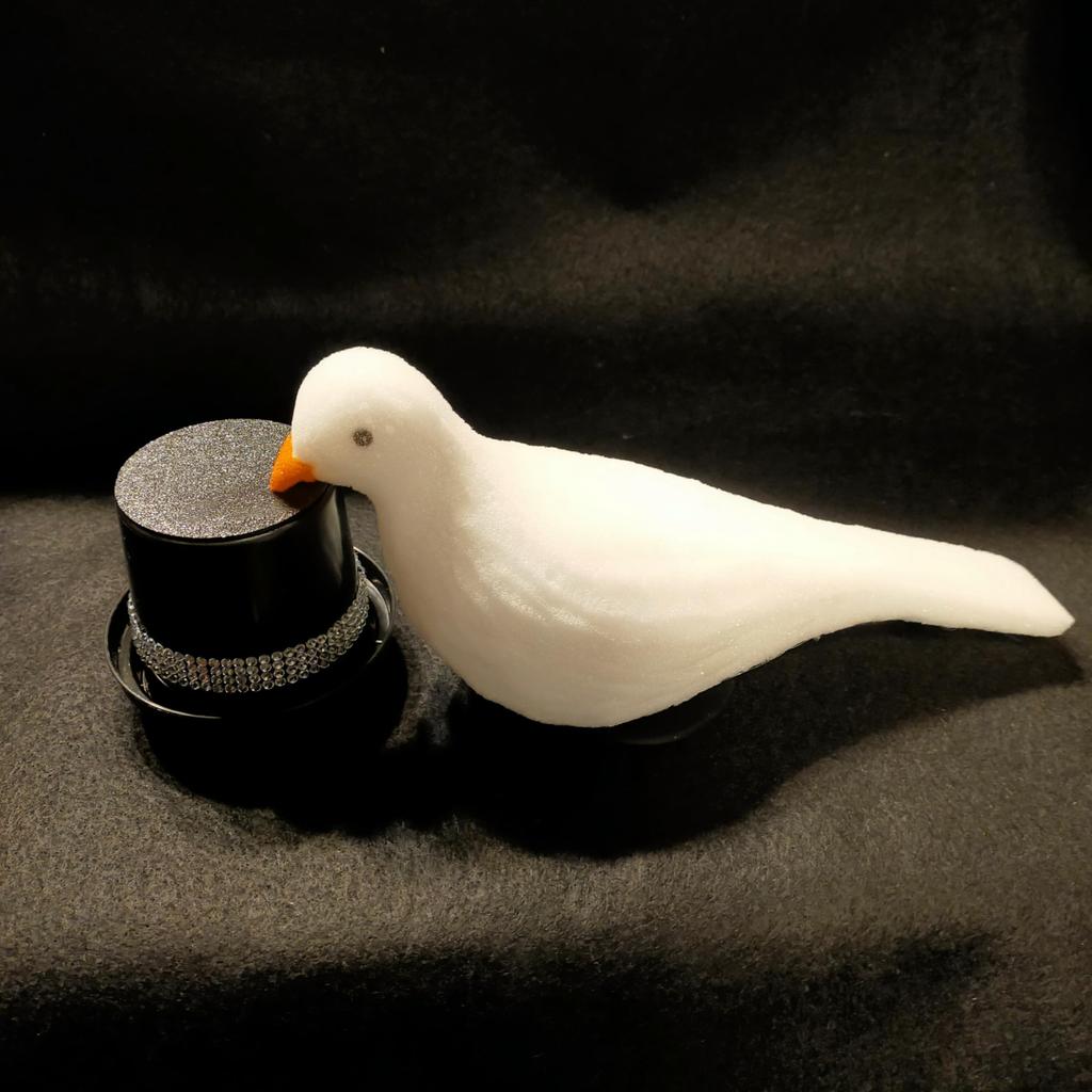 Dove Hat easy magic If someone asks you to a this is all you Includes so you can do it right [Magician] <An dove-producing trick! "produce dove,"