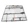Forklift Cover 60x52x53in All Weather All Season Use Water Sun Dust Proof Forklift Cab Cover for Most Standard Forklifts