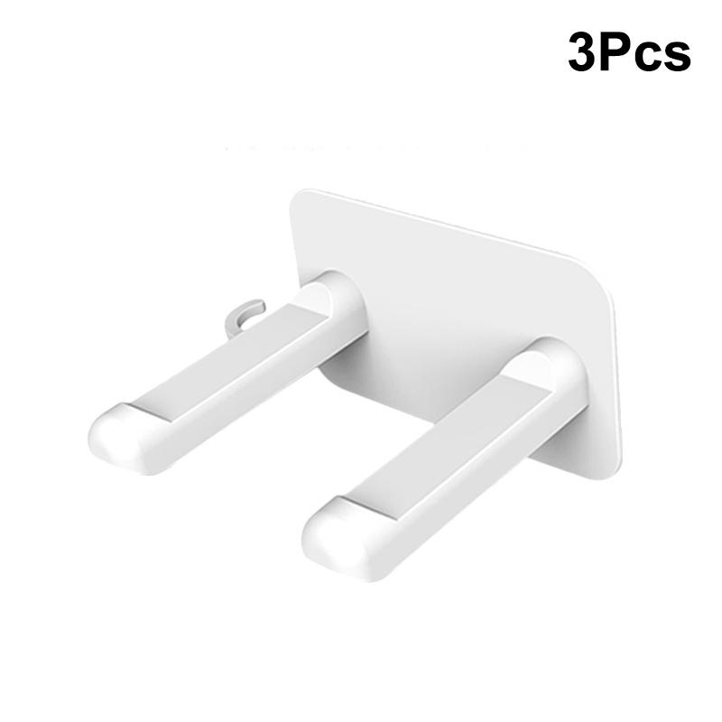 Wall Mounted Hair Dryer Rack Space Aluminum Holder for Bathroom Strong Durable Home Organizer