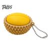 Unique Bag Decoration 3D Printed Fruit Fidget Clicker Toy with Mechanical Press, Stress Relief Keychain, Cute Vegetable Charms Sensory for Teens