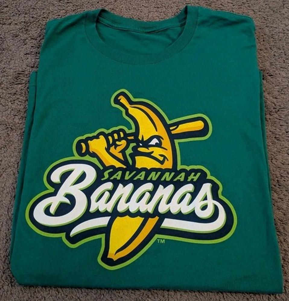 Savannah Bananas  Green Short Sleeve T-Shirt Men S-5XL Unisex T-Shirt XXL
