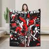 Warm Soft Flannel Throw Blanket for Kids and Adults Travel Blanket with Cool Prints of Resident Evil Umbrella Corporation Aesthe