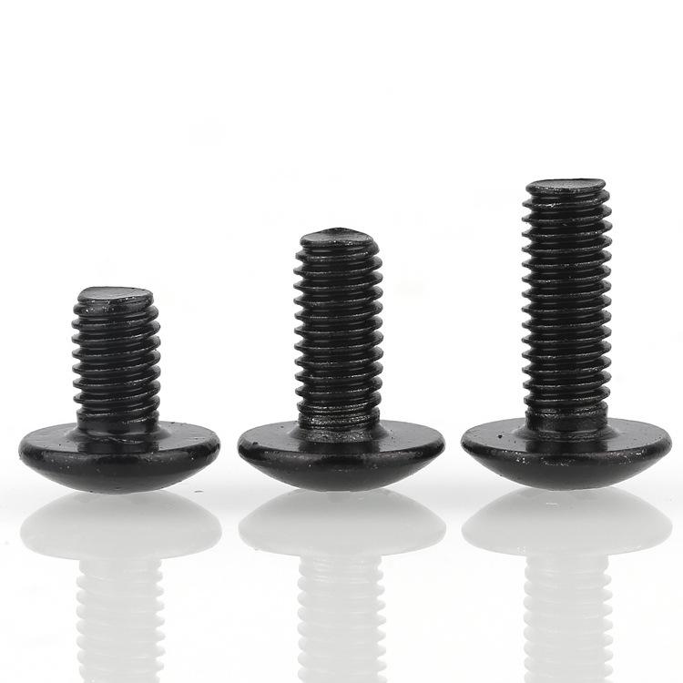 304 Stainless Steel Dacromet Black Phillips Mushroom Head Screw Bolt