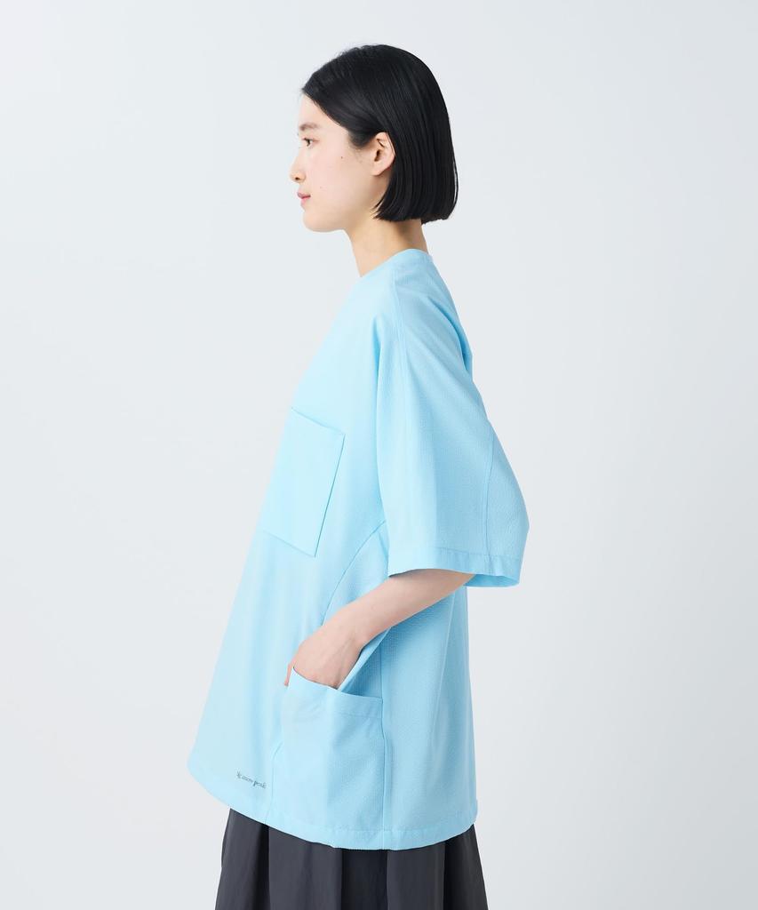 Airo Short Sleeve Short LIGHT M [Snow Peak] T-Shirt CS-26SU016 T-shirt, Sleeve, Men's/Women's, BLUE,