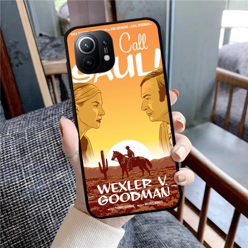 Better Call Saul Phone Case For Xiaomi Mi 5X 8 9 10 11 12 Lite Pro 10T PocoX3pro PocoM3 Note 10 Pro Lite