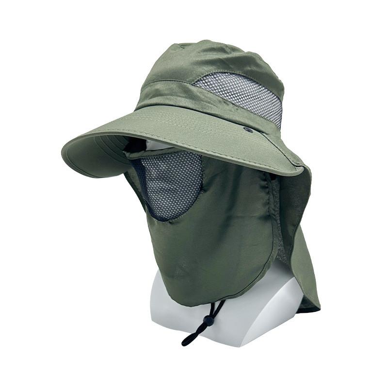 Fishing Hat Outdoor With Face Neck Protection Design And Breathable For Hiking