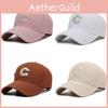 Embroidery C Letter Baseball Cap Adjustable Outdoor Sports Sun Hat Protection