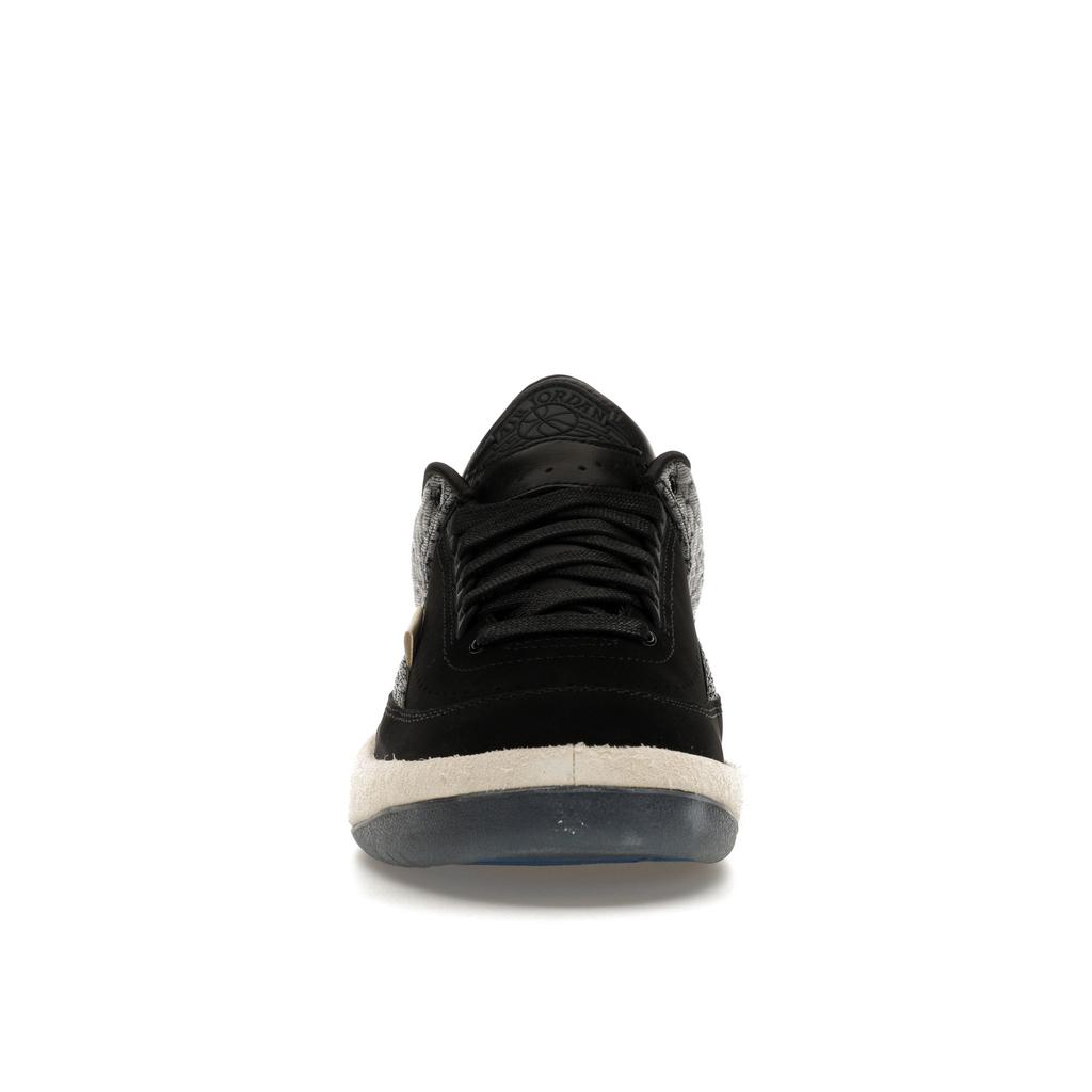 Air Jordan 2 Retro SP Low Responsibility Men Sneakers Black Anthracite Smoke-Grey DR9834-060
