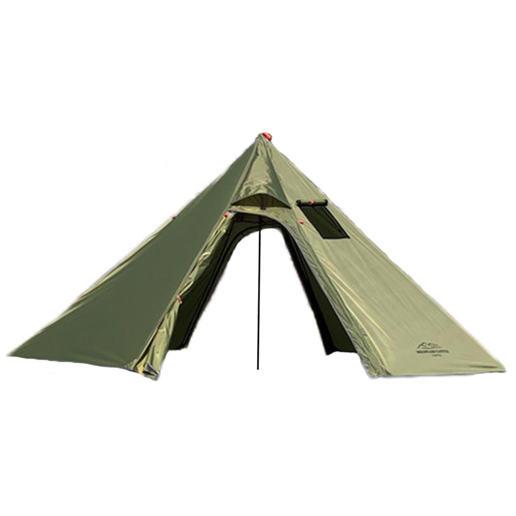 Camping Tent Four Season 3 Person Ultralight with Fire Retardant Flue Pipes Window
