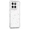 For ZTE Blade A35/A55 Case Clear Acrylic TPU Hybrid Phone Cover with Laser-printed Film