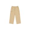 New MLB Preppy Style Collection Boston Red Sox SS25 Cargo Pants Unisex Beige Yellow 3AWPV0251-43BGS