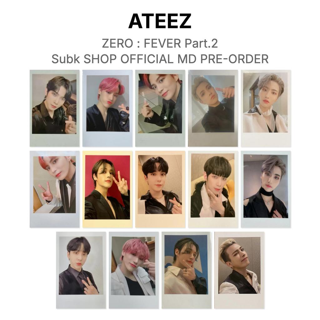 ATEEZ NULL : FEVER Teil 2 Subk SHOP OFFIZIELL MD VORBESTELLUNG Offizielle Fotokarte