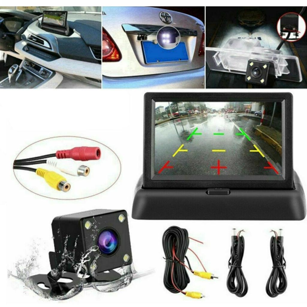 Комплект камеры заднего вида для автомобиля, HD-монитор, парковка ...