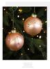 8CM Multicolor Glass Ball Ornament for Christmas Tree Decoration