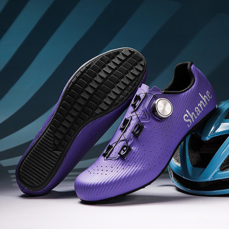 Shanhe Professional Unlocked Cycling Shoes - Lightweight, Hardened Sole, for Road & Mountain Biking, Men & Women