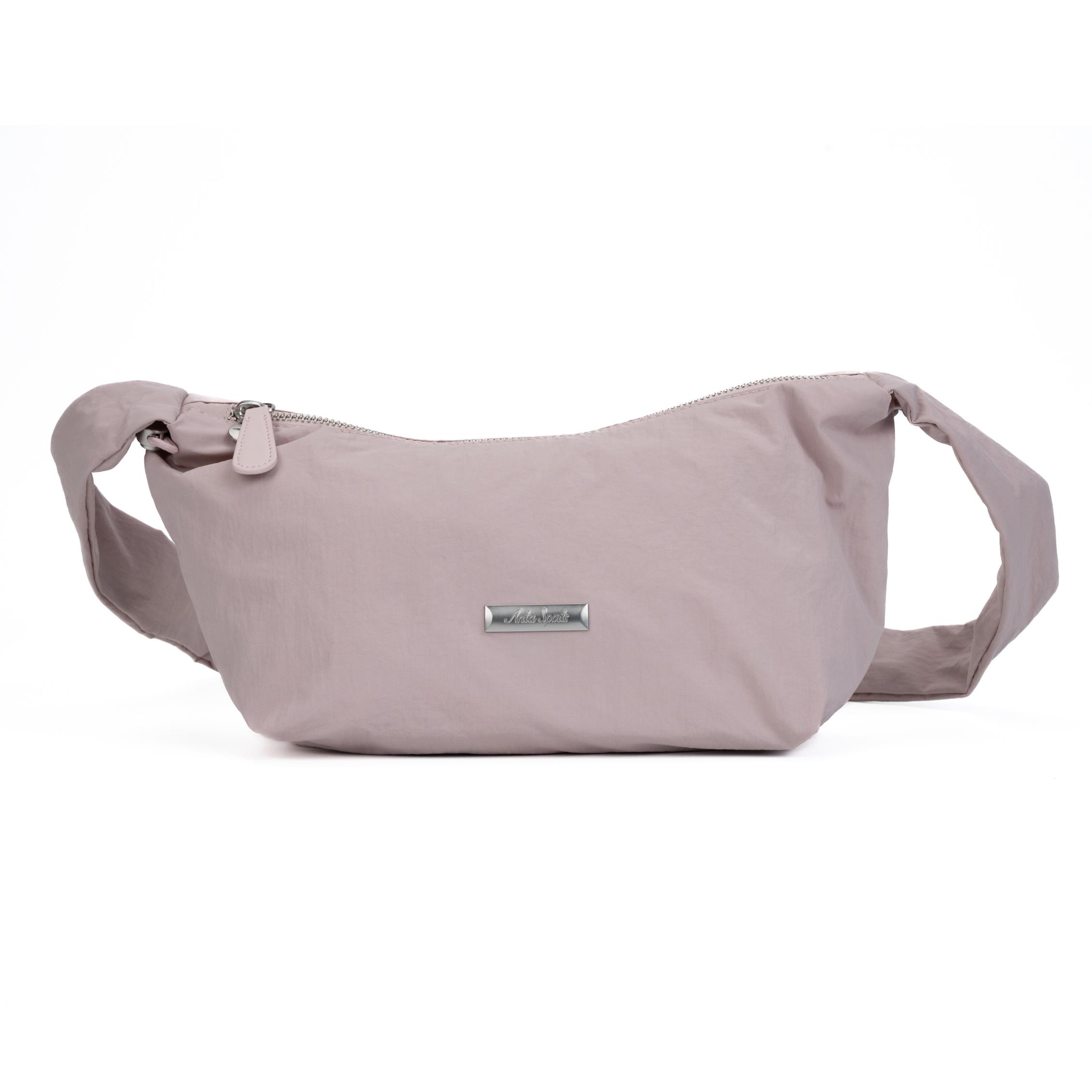 Anta Trendy Casual Fashion Drawstring Shoulder Bag Unisex bags Mist-Pink 192628121-3 Mist Pink