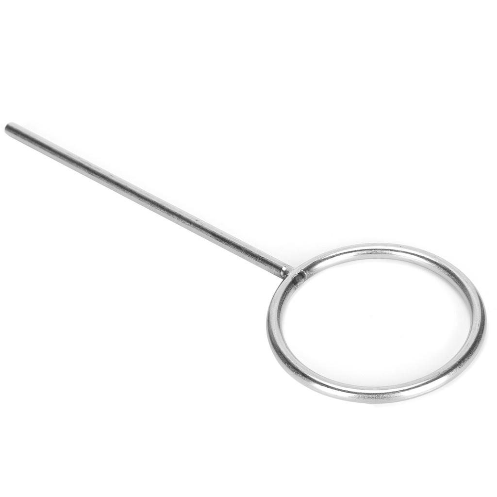 Laboratory Stainless Steel Support Ring Sturdy Corrosion Resistant Laboratory Experiment80mm