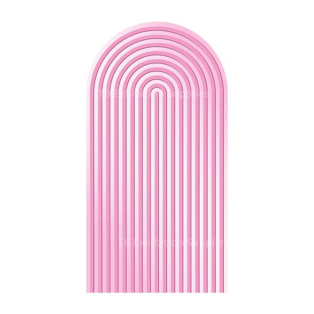3D Line Arch Backdrop Cover for